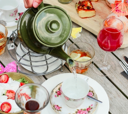 High tea